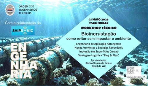 Cartaz Bioincrustaçao